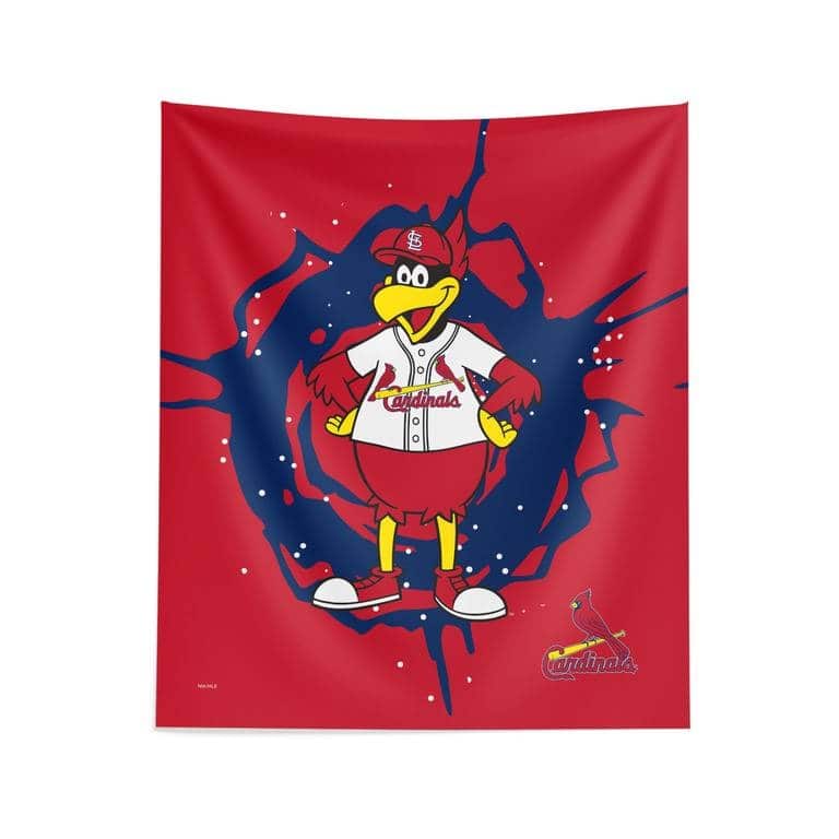 MLB Mascot Printed Wall Hanging - 34" x 40" - St. Louis Cardinals