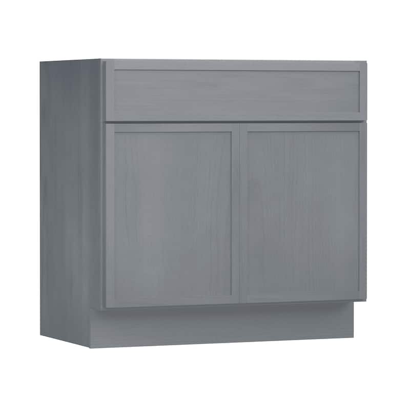 Vanity Art 36" Freestanding Single Base Storage Cabinet with Soft Close Doors