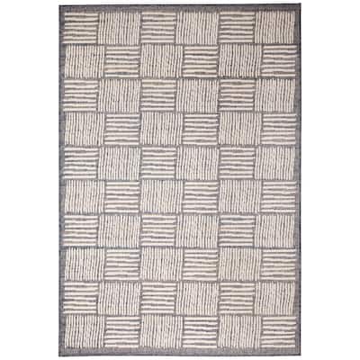 Liora Manne Cove Squares Indoor/Outdoor Rug