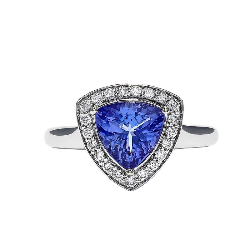 EFFY 14K Gold Diamond Tanzanite Ring