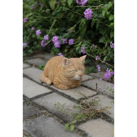 Orange Tabby Cat Sleeping