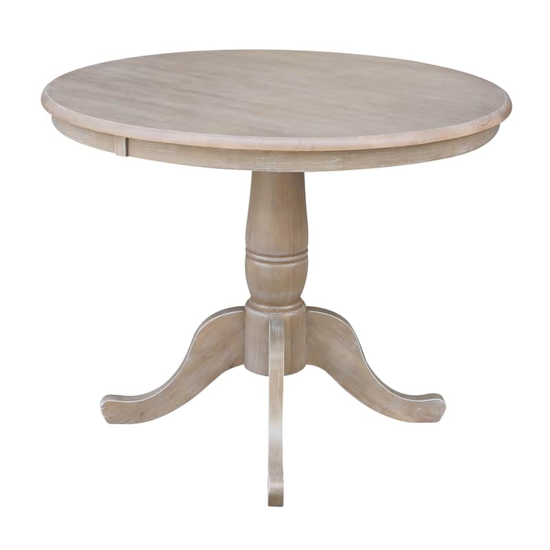 Copper Grove Karl 36-inch Round Top Pedestal Table - 29.1"H