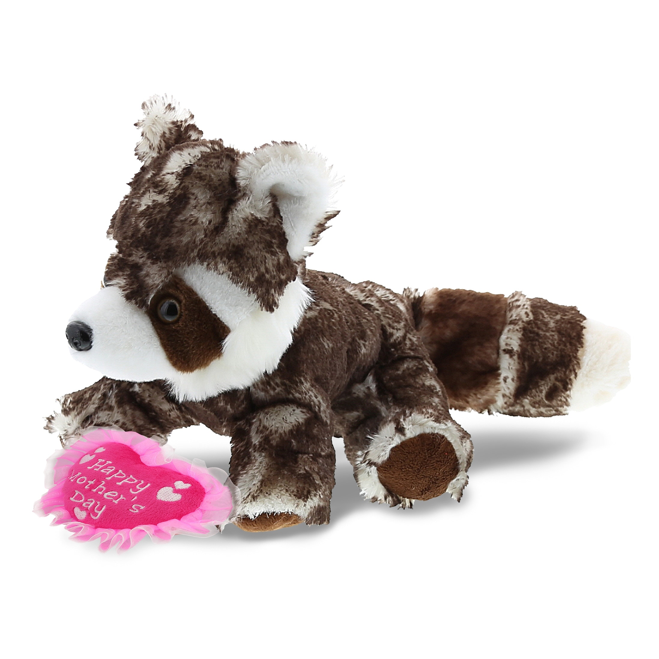 DolliBu Happy Motherundefineds Day Super Soft Squat Red Panda with Pink  Heart - 15 inches - Bed Bath & Beyond - 37159751