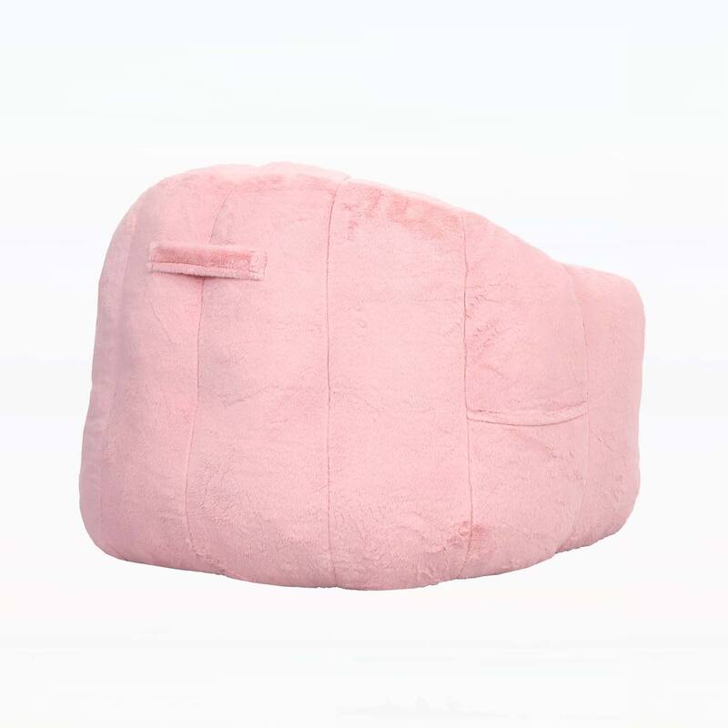Bean Bag Sofa Chair with Armrests,for Ultimate Relaxation and Versatile Use in Living Room,Bedroom,or Office.