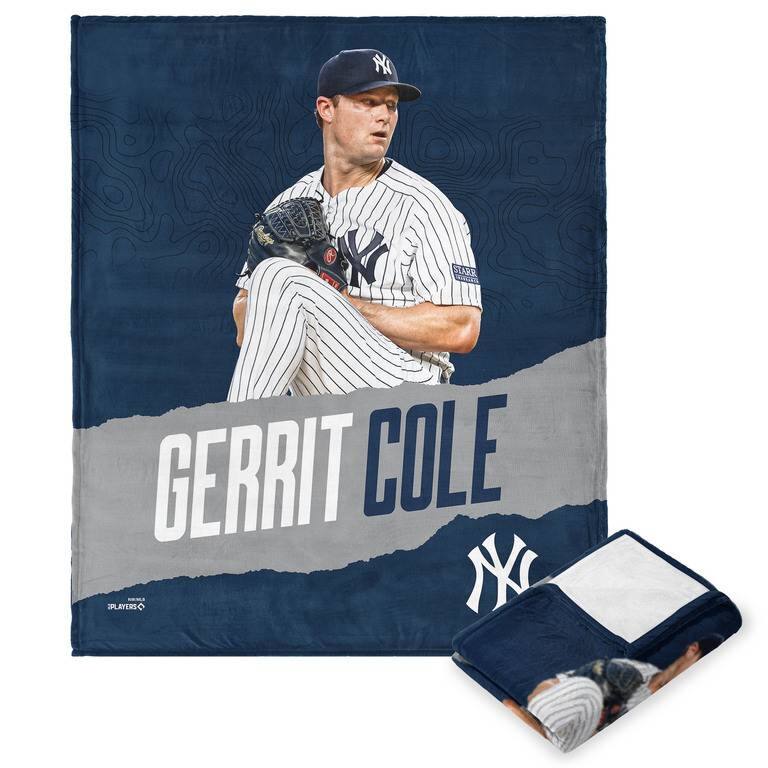 MLB New York Yankees Player Silk Touch Throw Blanket