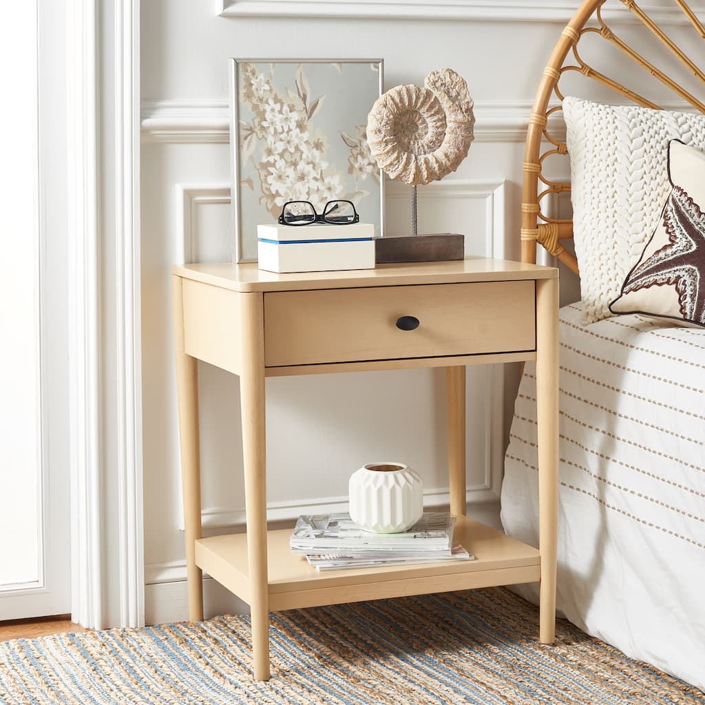 SAFAVIEH Destany 1-Drawer Nightstand