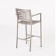 preview thumbnail 26 of 49, Cape Coral Outdoor 5-piece Aluminum Square Bar Set by Christopher Knight Home