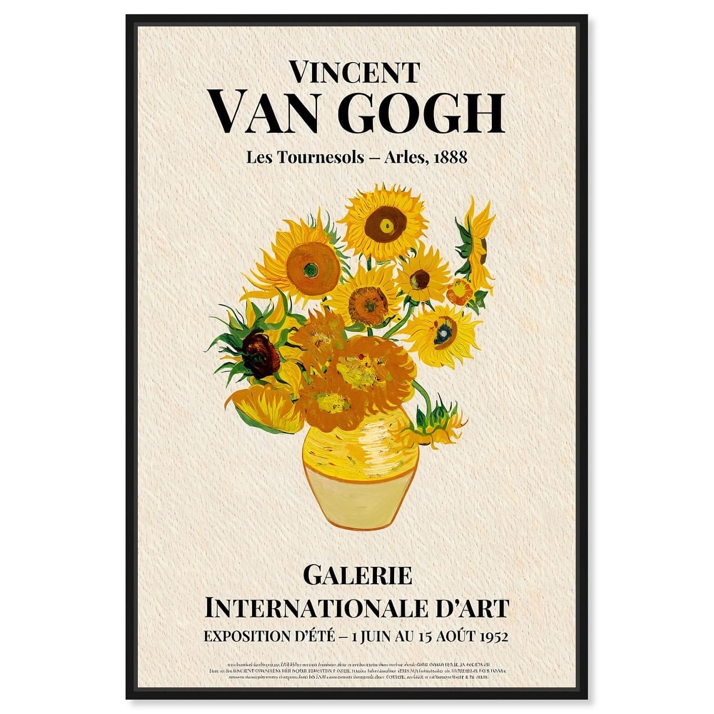 Sunflowers Canvas by Art Remedy