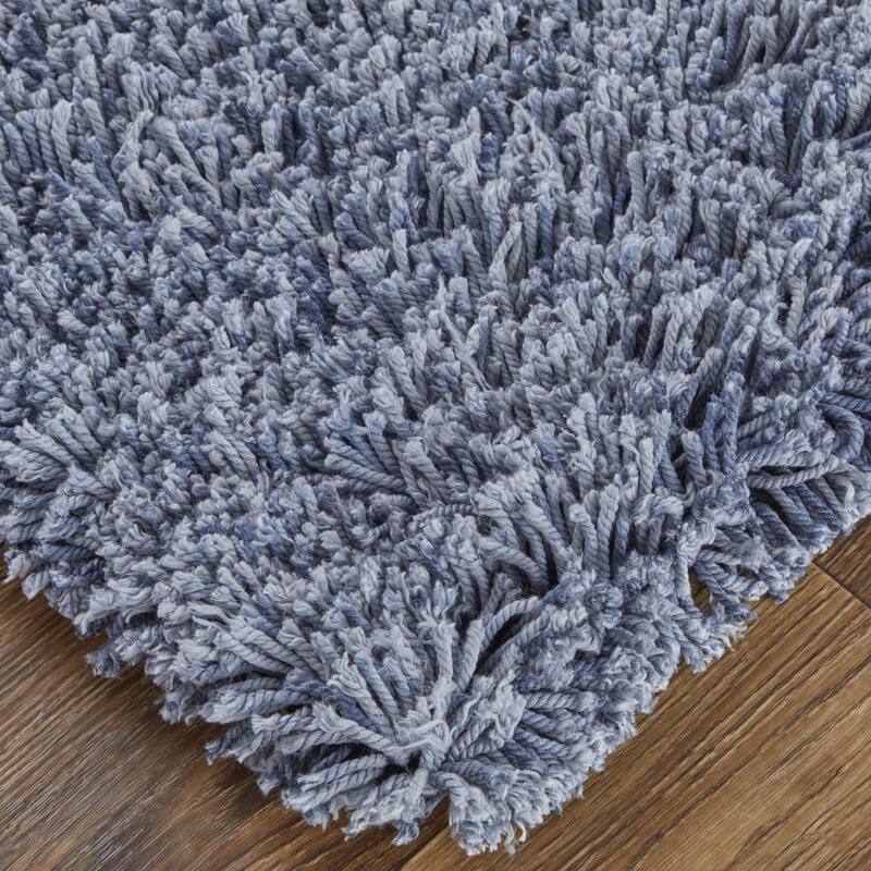 Stylish Rectangle Area Rug with Solid Color Design - 168' X '120' X '2.75