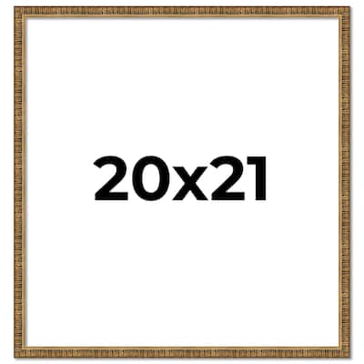 20x21 Frame Gold Kingsley Distressed Solid Wood Picture Frame Width