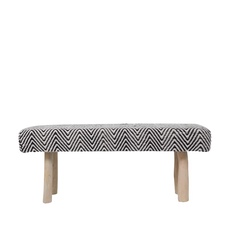 Bohemian Wood Bench