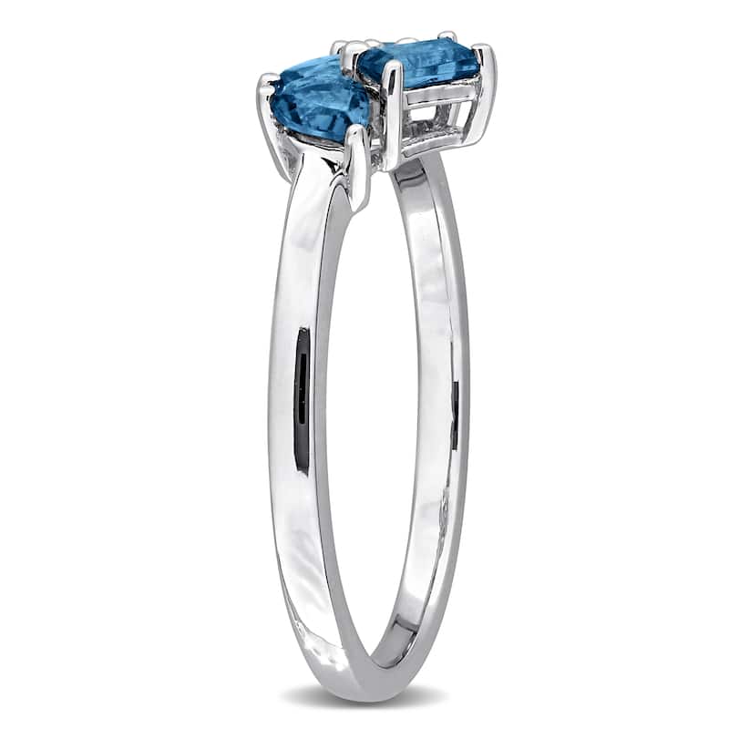 Miadora Multi-Gem Cluster Ring Sterling Silver