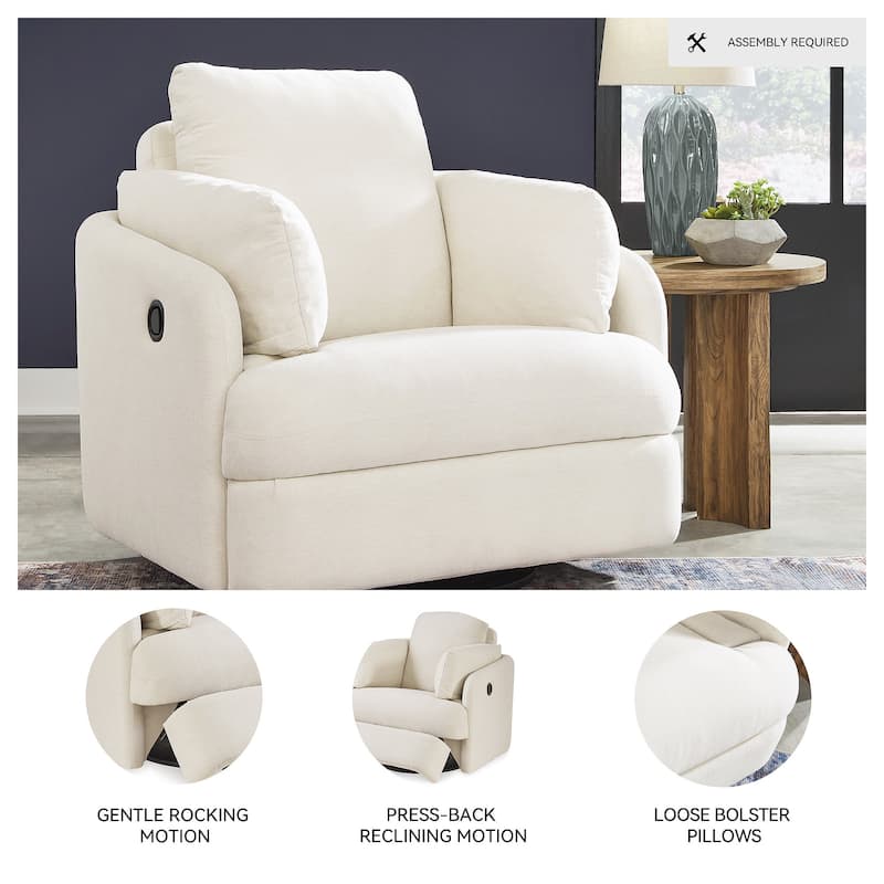 Signature Design by Ashley Modmax Swivel Glider Recliner