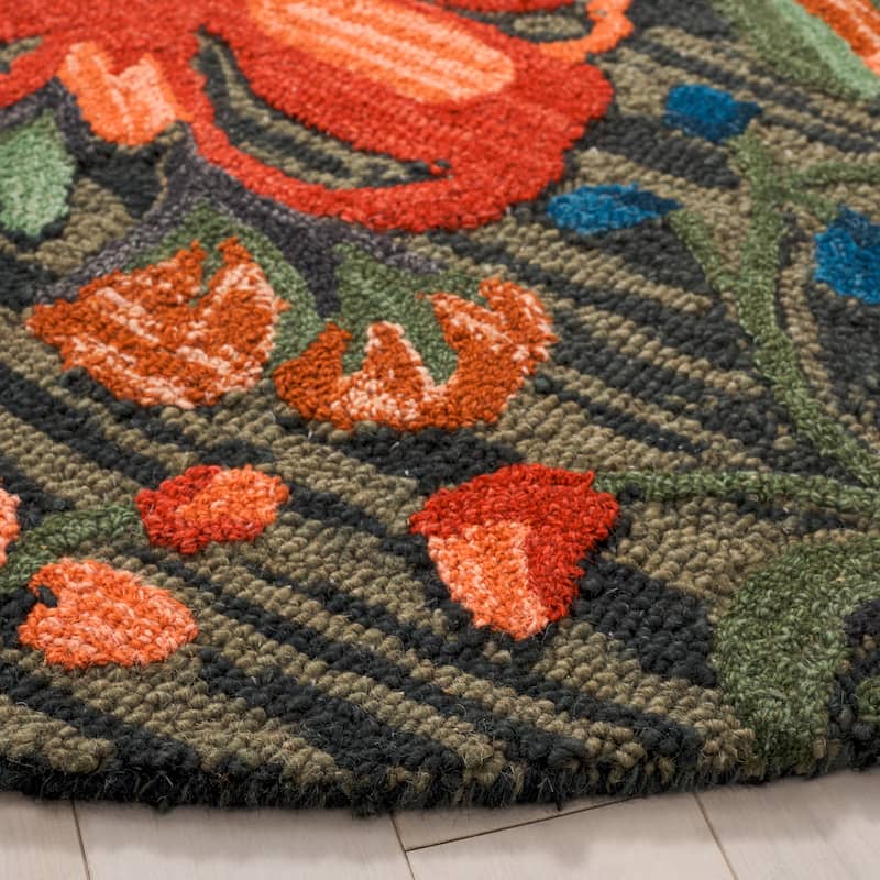 SAFAVIEH Handmade Jardin Engeline Country Wool Rug
