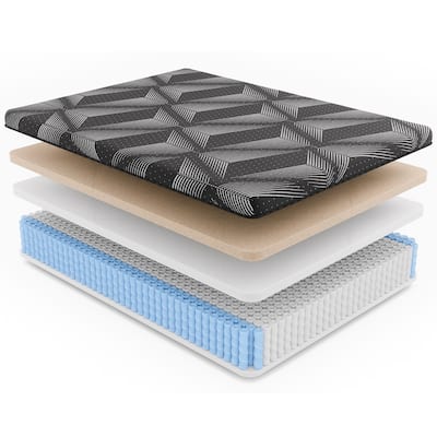 11" Copper Infused Memory Foam Mattress, Firm Feel, Queen