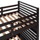 preview thumbnail 54 of 57, Twin over Twin Classic Wooden Bunk Bed with Two Drawers,Space-Efficient Multifunctional Bunk Bed With Storage