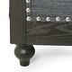 preview thumbnail 45 of 55, Castalia Nailhead Trim Chesterfield Sofa by Christopher Knight Home - 78.75" L x 33.50" W x 28.00" H