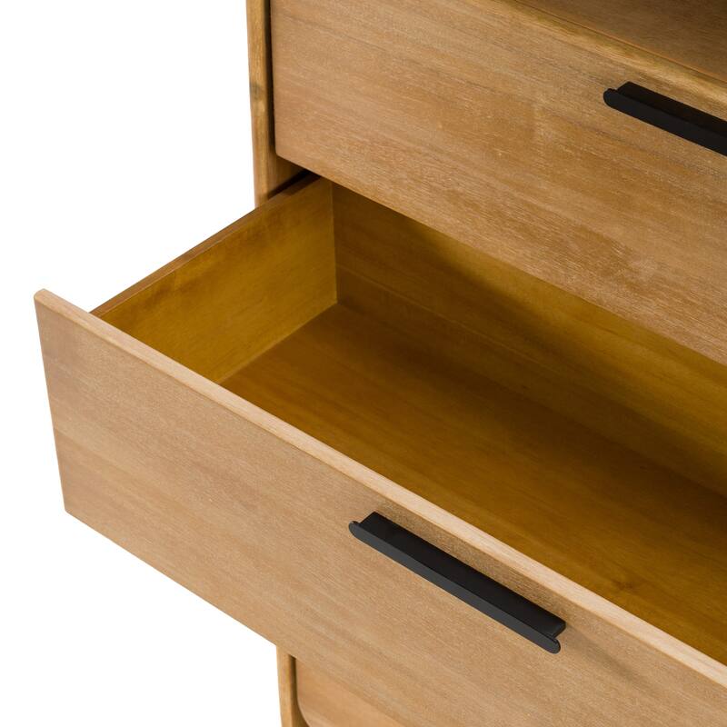 Modrest Dresden Modern Natural Acacia Chest