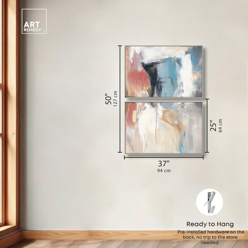 Sanctuary IV Canvas Set of 2 by Art Remedy