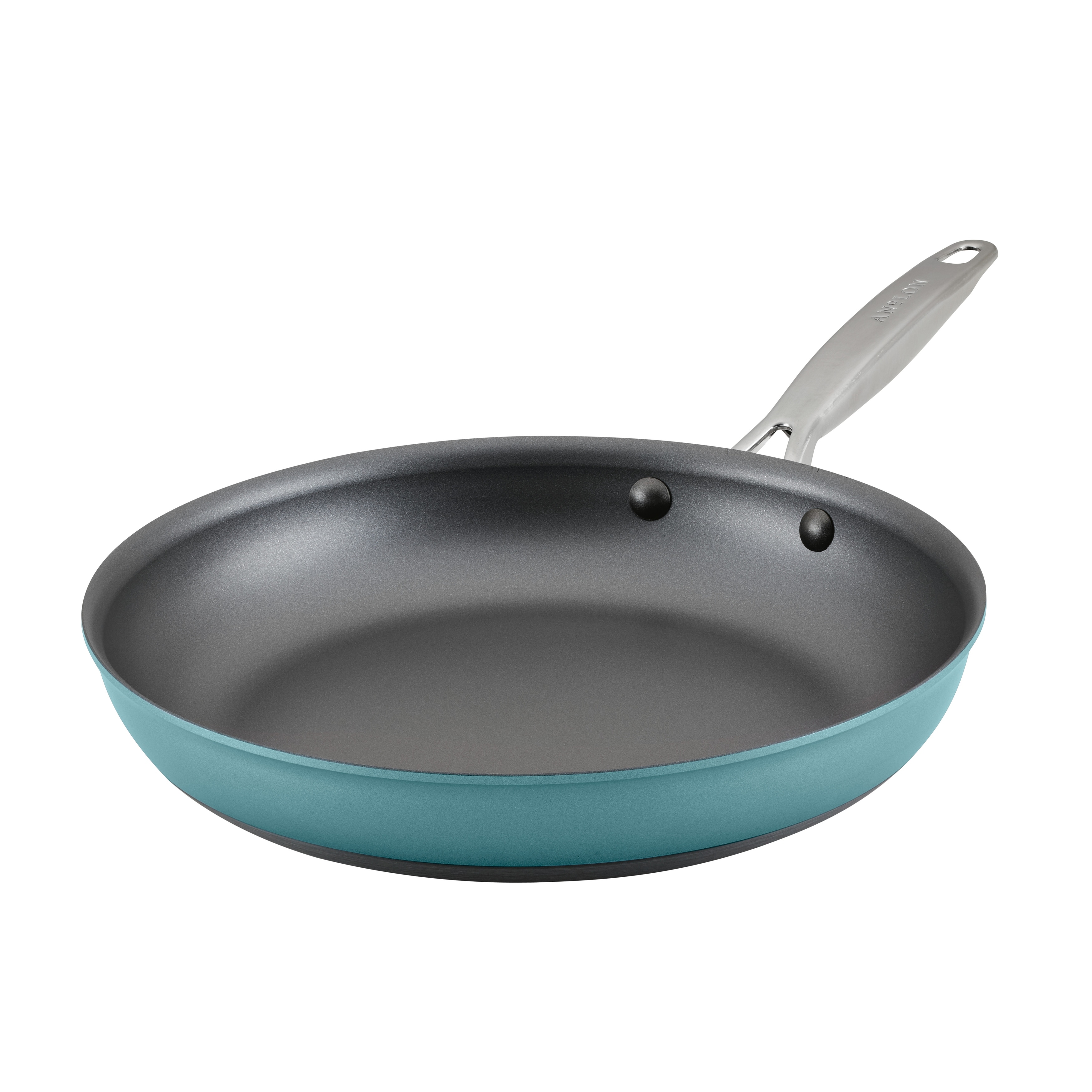 Anolon x Hybrid Cookware Nonstick Frying Pan with Helper Handle, 12-Inch