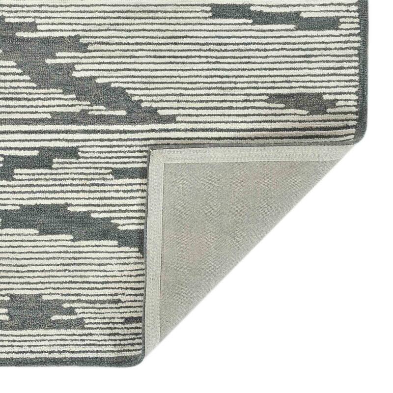 HomeRoots Abstract Lodge Rectangle Area Rug