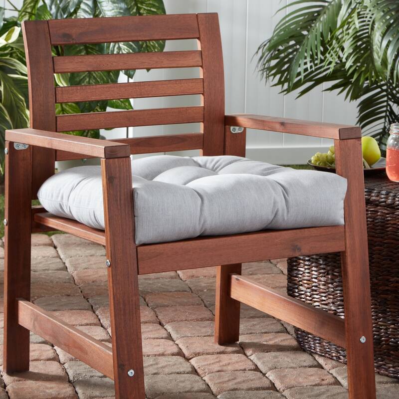 Sunbrella Tufted 20-inch Outdoor Chair Cushion