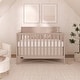 preview thumbnail 15 of 19, Dream On Me Owen 5-in-1 Convertible Crib, Matte Black