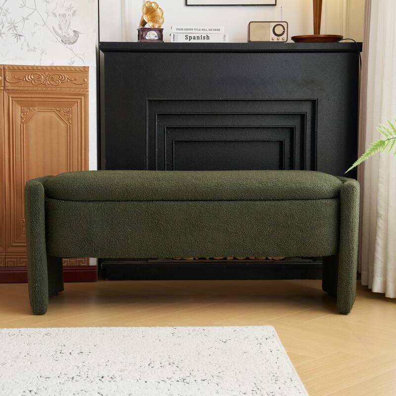 legant Long shaped Storage Ottoman Bench