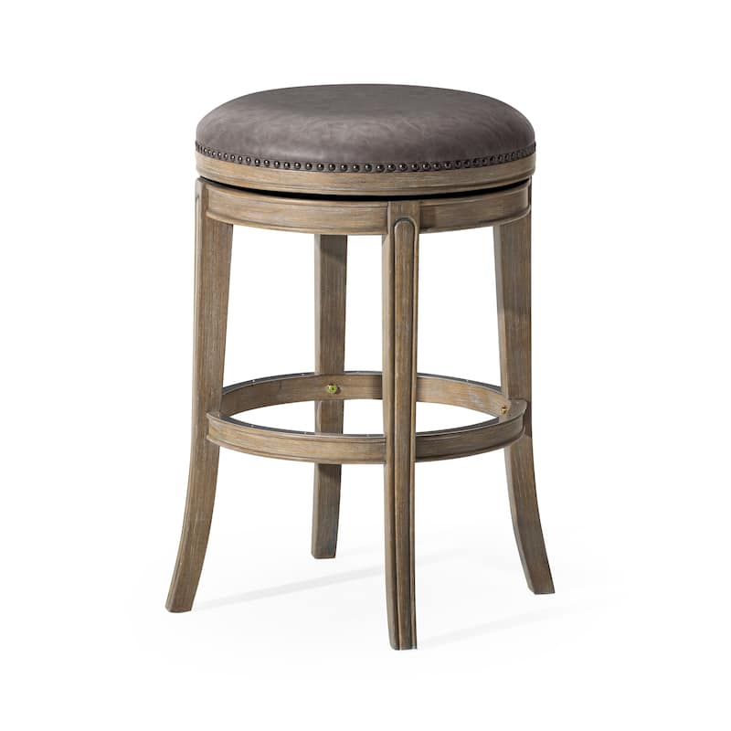 Maven Lane Alexander Backless Swivel Kitchen Stool