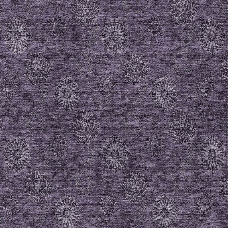 HomeRoots Floral Transitional Rectangle Outdoor Rug