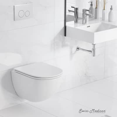 Swiss Madison St. Tropez Wall Hung Toilet Set