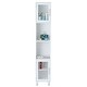 preview thumbnail 23 of 21, 71" Organizer Bathroom Tall Tower Storage Cabinet - 13" x 12" x 71" (L x W x H)