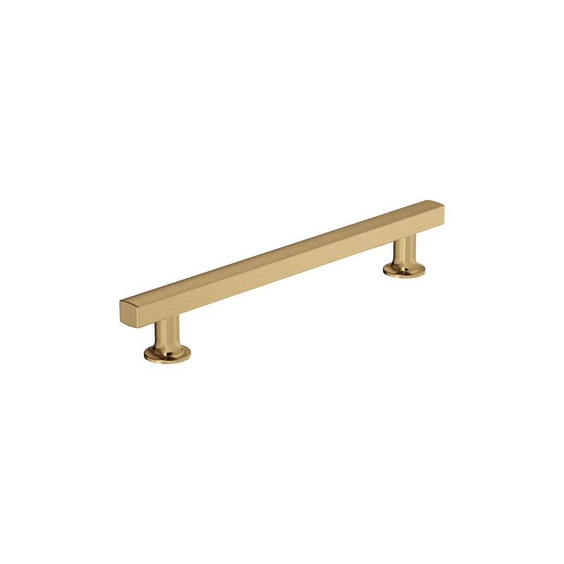 Amerock Everett Kitchen Cabinet Pull Handle - 6-5/16 in (160 mm) Center-to-Center - Champagne Bronze