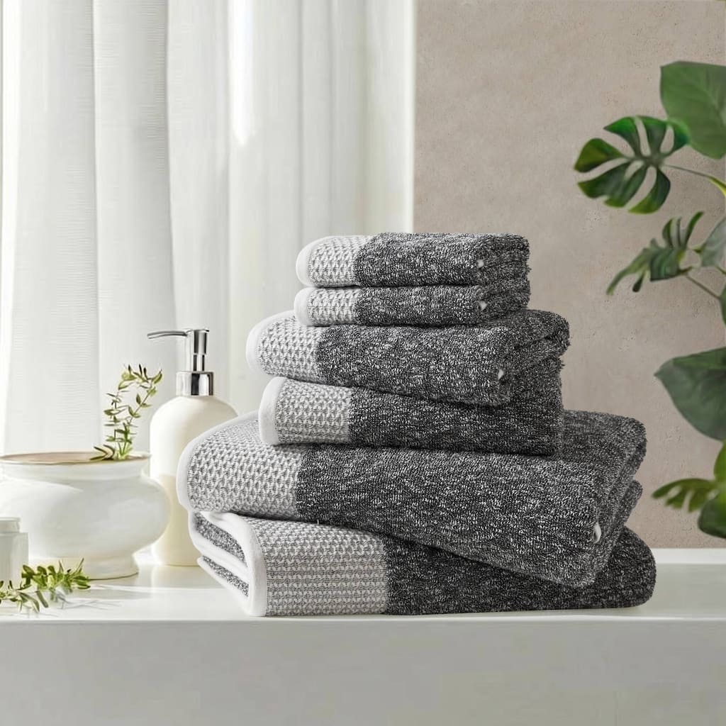 Madison Park Hayden 6 Piece Towel Set