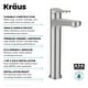 preview thumbnail 97 of 97, KRAUS Indy Single Handle Vessel Bathroom Faucet with Pop Up Drain