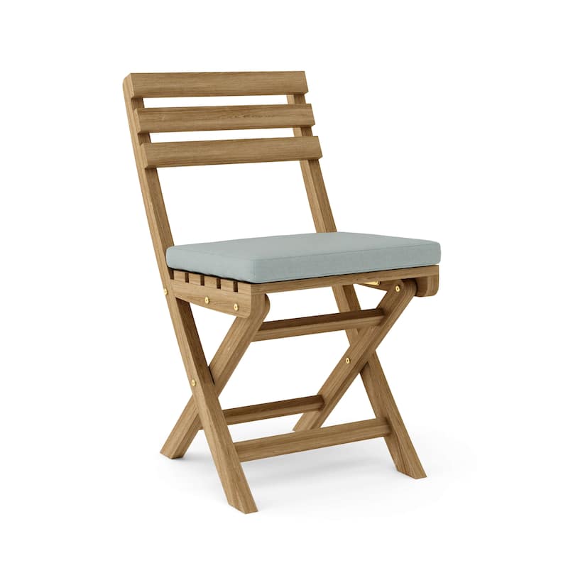 Alabama Teak Outdoor Dining Chair - Foldable (Set of 2) - N/A
