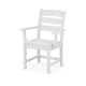 POLYWOOD Lakeside Dining Arm Chair - White
