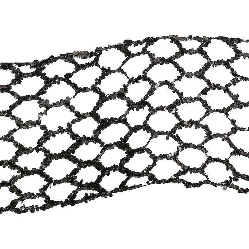 72"X6W Sequin Open Weave metallic Garland
