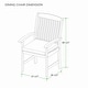 preview thumbnail 9 of 30, Cambridge Casual Caterina 6-Piece Teak Outdoor Extendable Dining Set