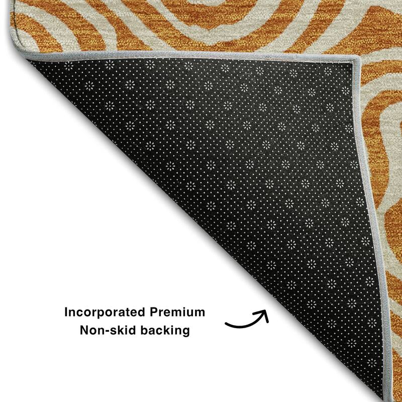 Premium Washable Super Soft Modern Trippy Mayfield Rug