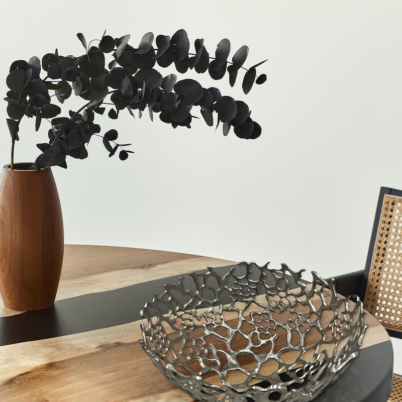 Decorative Handmade Aluminum Modern Bird Nest Bowl