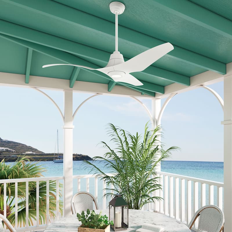 Casablanca Stingray 60" Outdoor ENERGY STAR Ceiling Fan with LED Light and Handheld Remote