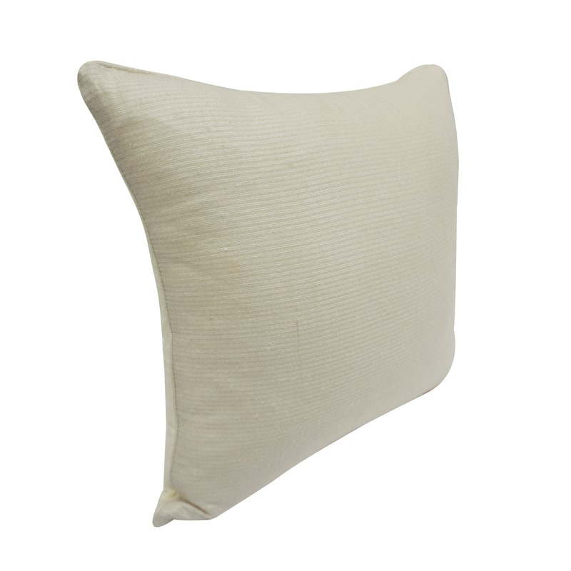 Home&Manor Maragh Vintage Raw Silk Pillow 18"