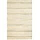 preview thumbnail 26 of 47, Martha Stewart by SAFAVIEH Chalk Stripe Wool/ Viscose Rug 5' x 8' - Wheat Beige - Rectangle