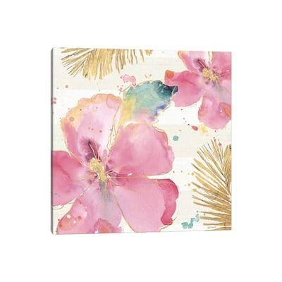 iCanvas "Flamingo Fever VIII" by Anne Tavoletti Canvas Print