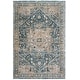 preview thumbnail 34 of 59, SAFAVIEH Valencia Lauha Vintage Oriental Rug 4' x 6'2" - Blue/Gold - Rectangle
