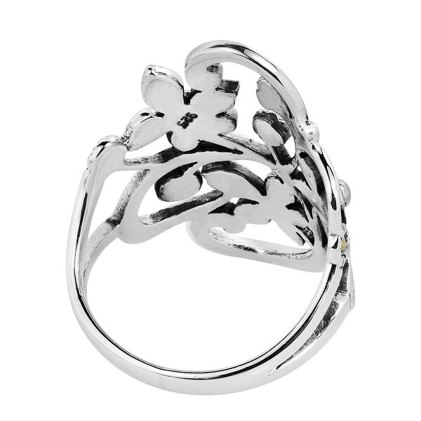 flower vine ring