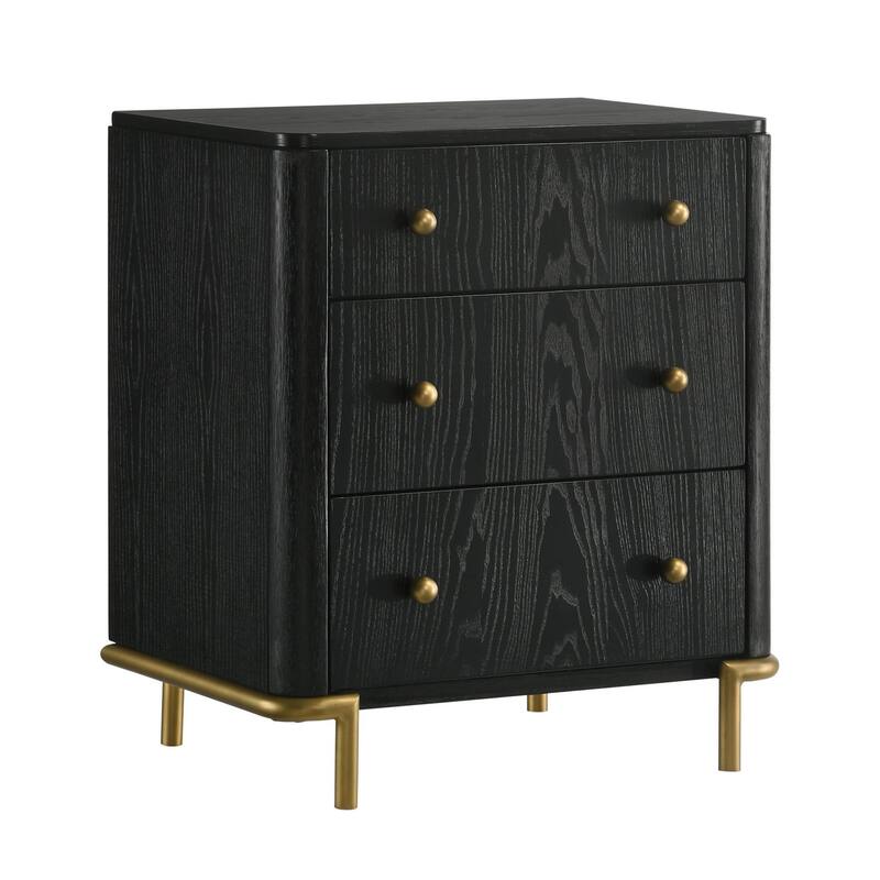 Anser Black and Grey 5-piece Bedroom Set