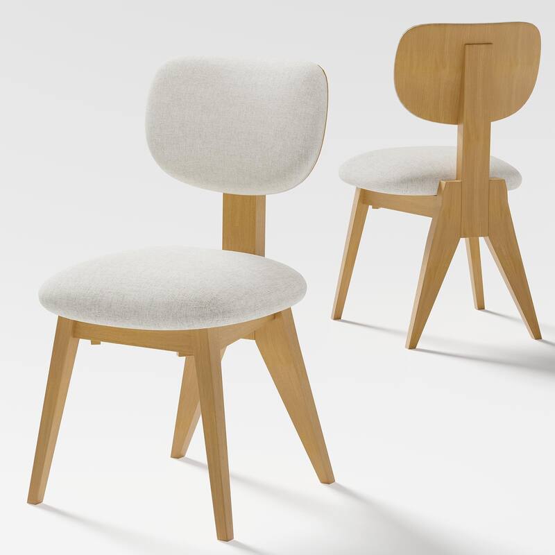 Solid Wood Dining Chairs(Set Of 2) - 21*19*33