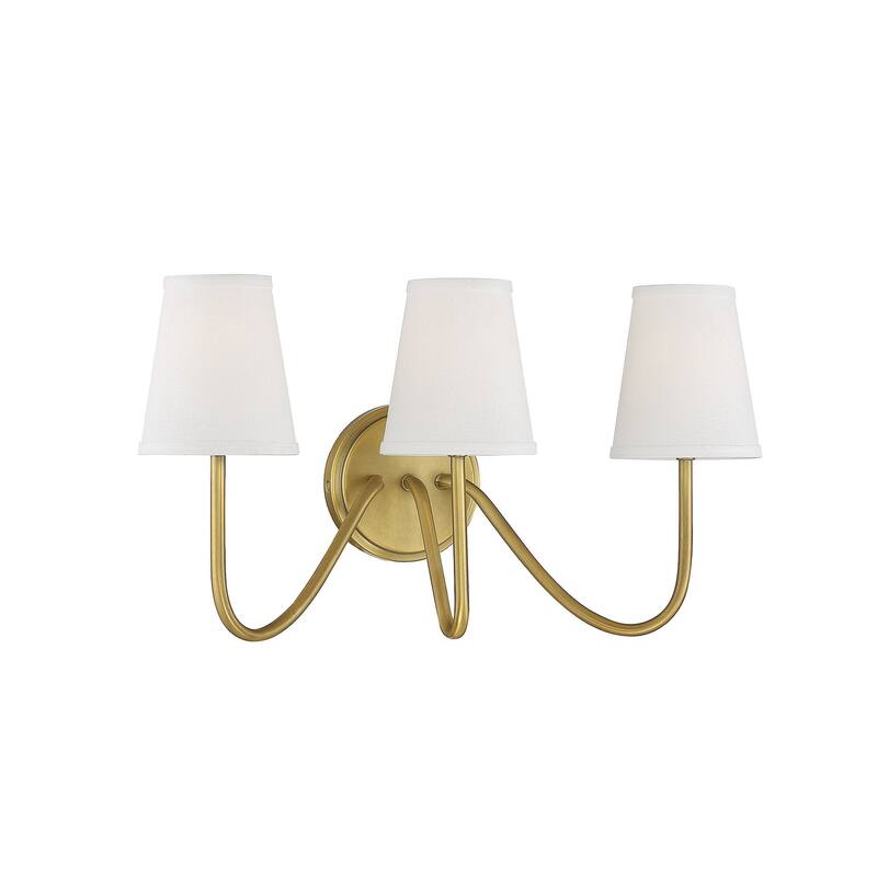 Trade Winds Lighting Madison 3-Light 11" Wall Sconce